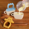 Chilly Monster Ice Pop Mould Set ( Sky Blue + Mustard )